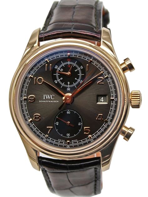 iwc portuguese chronograph quartz|iwc portugieser chronograph classic.